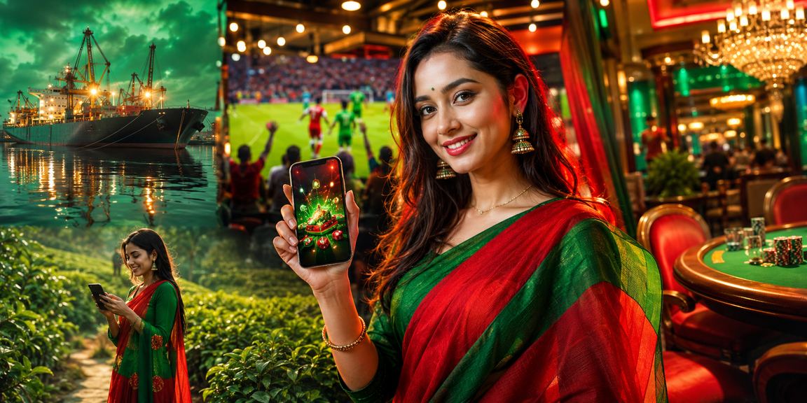 খুলনা ক্যাসিনো রেড গ্রিন থিম অ্যাপ লোগো